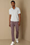 Vernon Sport Polo Collar Men's T-Shirt Light Gray - 4