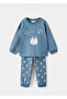 Patterned long pajamas