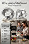 2 Pieces 721521   Inox Drainer • Rice • Pasta • Salad 304 Stainless Steel