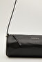 حقيبة كتف جلدية أسطوانية سوداء - 5