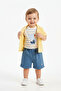 Baby Boy 3-Piece Summer Set with Printed T-Shirt 6-24 Months - 9