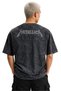 Unisex Xxx Metallica Ense Printed Washable T-Shirt, Oversize Rock Band Themed Retro T-Shirt - 3