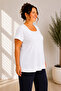 Women's Viscose Square-Neck Casual Blouse - 2