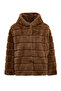 Vienna Women's Mustard Hooded Teddy Coat 25Wge5630Ff