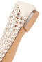 Women's Beige Braided Ballerinas 25Sfd443729 - 8