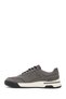 Men's Gray Lace-Up Thick Sole Sports Shoes, Nubuck Genuine Leather Sneaker 25Sfd6110V3 - 2