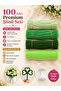 Chenille Flower Making Set 100 Pieces (Island Green, Mint Green, Army Green, A.Pistachio Green) - 2