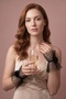 Short Polka Dot Ankle Bridal Gloves Black Evening Dress Event Night Party Promise Henna Engagement Graduation - 3