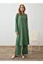 Aerobin Basic Tunic & Pants Set - Khaki - - 6