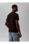 Black Logo Printed Men's T-Shirt - 4