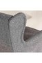 Regency Wing Accent Chair - Dark Grey - 6