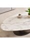 Eli Coffee Table Marble Large - White Gold - 3