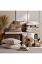 Durban Embroidered Down Alternative Filled Cushion 35x50 Cm - Rust - 4