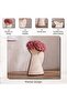 Brittany Terracotta Vase 17.4x5.5x24.5cm - Off White - 5