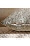 Horizon Herringbone Down Alt Filled Cushion 50x50cm - Green - 3