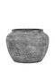 Rooney Cement Ribbed Textured Crea Vase 69.5x69.5x61cm - Grey - 4