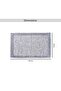 Havensoft Fleur Turkish Cotton Bath Mat 70x120 Cm-silver - 5
