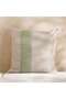 Woven Dreams Down Alt Filled Cushion 50x50cm - Sage - 4