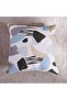 Myrien Printed Filled Cushion 50x50cm-beige - 6