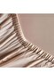 Luxury Mulberry Silk King Fitted Sheet 180x200+33cm -Beige - 2