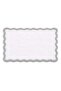 Delilah Scallop Cotton Bathmat 60x90cm - Grey/white - 4