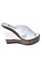 White Women's Slippers F674072009 - 4