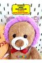 Colorful Beaded Cat Ear Plush Party Crown - Lilac - Doll Not Included - 6