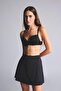 Regular Fit Pile Look Black Swim Shorts Z0670Az26Sm - 3