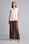 Straight Fit Wide Leg Pants F0988Ax25Sm - 3