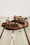 Women's Strappy Flat Heel Sandals %100 Polyurethane Upper Functional Durable Stylish