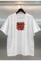 Just Live It Digital Print Oversize White Unisex T-Shirt