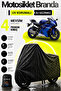 Motorcycle Cover for Yamaha R6, Black, Waterproof , Durable (THICKEST) Fabric, Lifetime Use