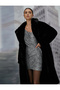 Women's Clothing Coat - 4WAK00080EW BLACK
