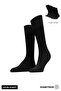 Unisex Bamboo 6 Pairs Diabetic Non-Elastic Long Socks Black - 2
