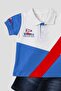 Baby Boy Cotton Polo Suit Pants Top Double Suit Wedding Birthday Engagement Wedding Feast - 3