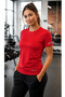 Women's Moisture Wicking Quick Dry Athletic Technical Performance Sports T-shirt - 2