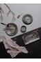 Stoneware Iris 11 Piece Breakfast Set for 4 People 04Swa000300