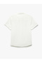 Short Sleeve Cotton Pocket Detail Slim Fit Shirt - 4