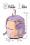 2120 Children's Primary School Bag School Bag Lila - 8