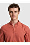 Tile 100% Cotton Linen Look Slim Fit Long Sleeve Shirt 50325355-Vr031 - 2