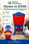 Chicken Pigeon Turkey Feeder 40 Liter Bucket Capacity Plastic Poultry Feeder for Goose Pigeon Inside - 9