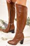 Tan Women's Boots A654018009 - 2