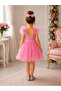 Barbie Costume Girl Pink Birthday Dress - 3