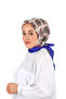 وشاح حريري بنمط هاتاي أرجواني - 2