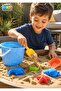 Sand Fun Ultimate Premier Set - Beach Bucket with Castle Molds and Tools - 5