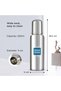Steel Feeding Bottle 250 ml | Milk Bottle with Advanced Anti-Colic Valve, BPA-Free, Soft Silicone Teat & Wide Neck for Infants and Newborns (0–2 Years) - 2