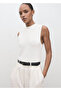 Jumpsuit with Combined Fabric Belt