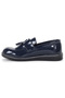 Cision Patent Leather Bow Tie Boys School Circumcision Shoes - 4