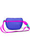 Sport Water Green-pink Two Compartment Waist Bag - 3
