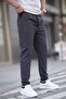 Anthracite Zipper Detailed Men's Trousers 6520 - 4